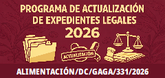 Programa Anual de Actualización de Expedientes 2026